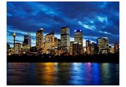 Fototapety - DecoNest Fototapeta Wieczorne chmury nad Sydney 400X309 A0-4XLFTNT1101 - miniaturka - grafika 1