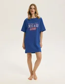 Piżamy damskie - Koszula nocna Kellie Bloovii niebieski M - Esotiq - miniaturka - grafika 1