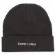 Czapki damskie - Czapka Tjw Sport Beanie AW0AW15473 BDS (TH914-a) Tommy Hilfiger - miniaturka - grafika 1