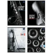 Zeszyty szkolne - Inter-druk Zeszyt A4 do nut pionowy - miniaturka - grafika 1