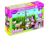 Puzzle - Lisciani PUZZLE DWUSTRONNE + MOZAIKI MINNIE MOUSE 108 BPZ - miniaturka - grafika 1