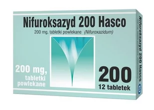 Hasco-Lek Nifuroksazyd 200mg 12 szt. - Układ pokarmowy - miniaturka - grafika 1