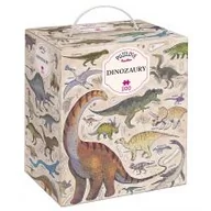 Puzzle - Puzzle Puzzlove 200 el. CzuCzu. Dinozaury Bright Junior Media - miniaturka - grafika 1