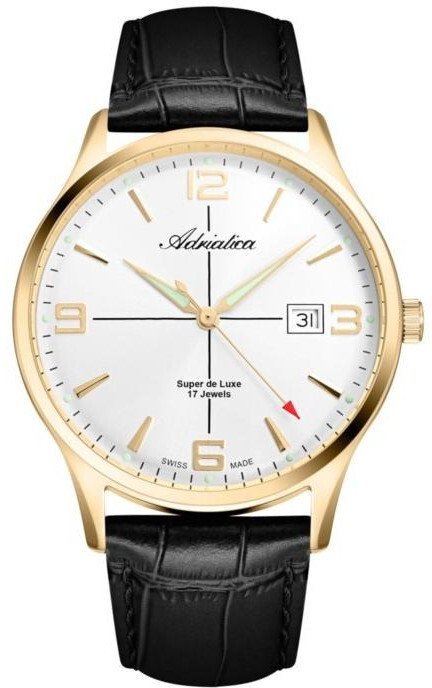 Zegarek męski Adriatica A8331.1253M czarny