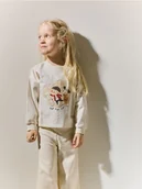 Bluzki dla niemowląt - Reserved - Bluza Pucio - kremowy - miniaturka - grafika 1