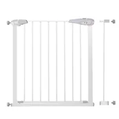 Zabezpieczenia dla dzieci - Bramka zabezpieczająca rozporowa do 92cm biała - miniaturka - grafika 1
