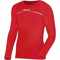 Koszulki męskie - Jako Longsleeve Comfort koszulka męska z długim rękawem, czerwony, 116/128 JA6452_01K_01_116/128 - miniaturka - grafika 1