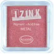 Scrapbooking - Tusz na papier, do stempli, czerwony metal - miniaturka - grafika 1