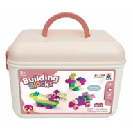 Klocki - Klocki Konstrukcyjne Junior Soft 80 elementów MEGA CREATIVE 502458 - miniaturka - grafika 1