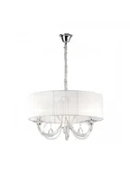 Oprawy, klosze i abażury - Ideal Lux SWAN SP6 oprawa wisząca 6 x 40W E14 35826 035826 - miniaturka - grafika 1