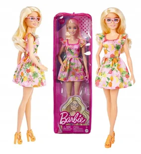 Mattel Lalka Mattel Fashionistas Modna przyjaciółka Sukienka w owoce HBV15 HBV15 - Lalki dla dziewczynek - miniaturka - grafika 5