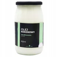 Zdrowa żywność - Olej Kokosowy Nierafinowany Extra Virgin 900Ml - miniaturka - grafika 1