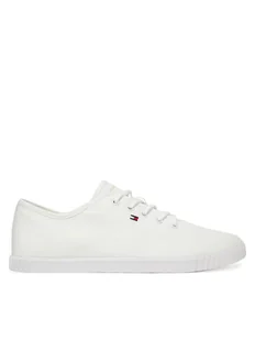 Tommy Hilfiger Tenisówki FW0FW08641 Biały - Trampki damskie - miniaturka - grafika 1