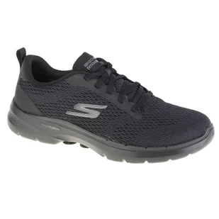 Buty do chodzenia damskie, Skechers Go Walk 6 - Bold Vision - Buty sportowe damskie - miniaturka - grafika 1