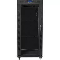 Szafy rack - Lanberg Szafa Rack 19 27U 600x600 FF01-6627-12BL z termostatem - KONFIGURATOR WYPOSAŻENIA - CZAT NA ŻYWO FF01-6627-12BL - miniaturka - grafika 1