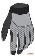 Rękawiczki rowerowe - Rękawiczki Endura Loop Full Finger Grey - miniaturka - grafika 1