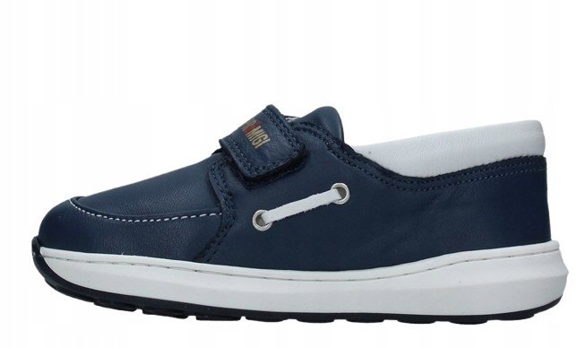 PRIMIGI PÓŁBUTY DZIECIĘCE SKÓRZANE GRANATOWE BIAŁE WYKOŃCZENIE 24 J6A