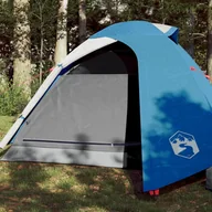 Namioty - vidaXL Namiot kempingowy, 2-os., niebieski, 264x210x125 cm 185T, tafta - miniaturka - grafika 1