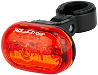 Lampki rowerowe - XLC Comp światło tylne Oberon 5 X CL-R09, z niemieckim prawem o ruchu drogowym, czarny 2500218000 - miniaturka - grafika 1