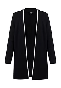 Idony Damski kardigan 15329889, czarny, M/L, czarny, M-L - Swetry damskie - miniaturka - grafika 1