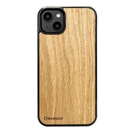 Etui i futerały do telefonów - Drewniane Etui Bewood iPhone 14 Plus DĄB - miniaturka - grafika 1