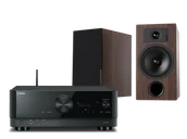 Kino domowe - Yamaha RX-V6A (czarny) + Tesi 3 (mokka) - miniaturka - grafika 1