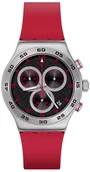 Zegarki męskie - Zegarek Swatch YVS524 CRIMSON CARBONIC RED - miniaturka - grafika 1