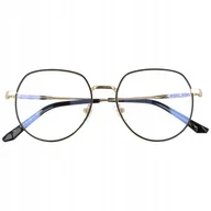 Dodatki do strojów karnawałowych - OKULARY ZERÓWKI Z FILTREM BLUE LIGHT DO KOMPUTERA - miniaturka - grafika 1