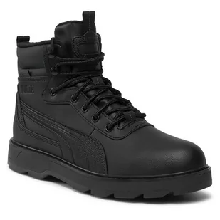 Sneakersy Puma Desierto v3 Puretex 393928 01 Puma Black-Puma Black 01 - Półbuty męskie - miniaturka - grafika 1