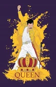 Podkładki pod mysz - PODKŁADKA POD MYSZ Nadruk 22x18 cm Unikatowy Queen Freddie Mercury Prezent - miniaturka - grafika 1