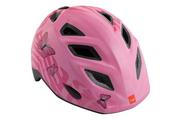 Kaski rowerowe - MET Elfo Kask rowerowy Dzieci, pink butterflies 46-53cm 2021 Kaski dla dzieci 57000301 - miniaturka - grafika 1