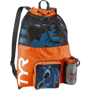 Plecak na basen Tyr Alnc Big Mesh Mummy LBMMB3/820 pomarańczowy 40L - Plecaki - miniaturka - grafika 2