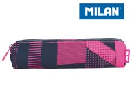Piórniki - MILAN Piórnik mini KNIT róż - miniaturka - grafika 1