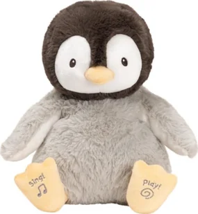 GUND Interactive plush Animated kissy the Penguin, 30 cm - Zabawki interaktywne dla dzieci - miniaturka - grafika 1