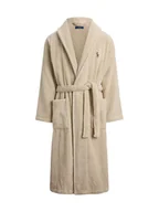 Szlafroki męskie - Polo Ralph Lauren Szlafrok 714899683008 Beżowy - miniaturka - grafika 1