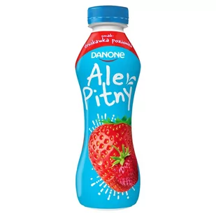 Danone Ale Pitny Produkt mleczny smak truskawka poziomka 270 g - Kefiry, jogurty, maślanki - miniaturka - grafika 1
