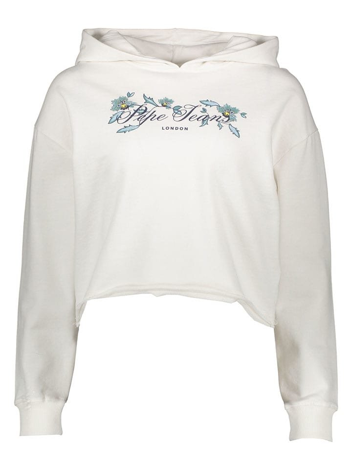 Pepe Jeans Bluza w kolorze białym