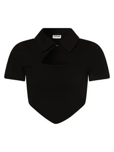Noisy May - T-shirt damski Kirsten, czarny - Koszulki i topy damskie - miniaturka - grafika 1
