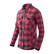 Odzież taktyczna i umundurowanie - Koszula damska Helikon-Tex Marigold - Coral Crimson Checkered - miniaturka - grafika 1