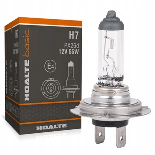 Żarówka H7 12V 55W PX26d Hoalte Halogenowa 3200K Samochodowa Z Homologacją - Żarówki samochodowe - miniaturka - grafika 1