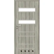 Drzwi wewnętrzne - Drzwi wewnętrzne Milano 70P Dąb Skandynawski lakierowany 2 zawiasy - miniaturka - grafika 1