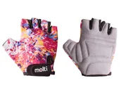 Rękawiczki rowerowe - Rękawiczki row MOLTI GIRL3 45113 kolorowe S - miniaturka - grafika 1