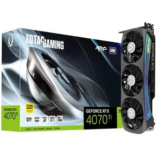 Zotac GeForce RTX 4070 Ti GAMING AMP AIRO 12GB GDDR6X - Karty graficzne - miniaturka - grafika 1