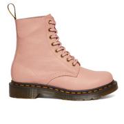 Glany damskie - Buty Dr Martens 1460 Pascal Virginia Leather Boots 26802329 - różowe - miniaturka - grafika 1