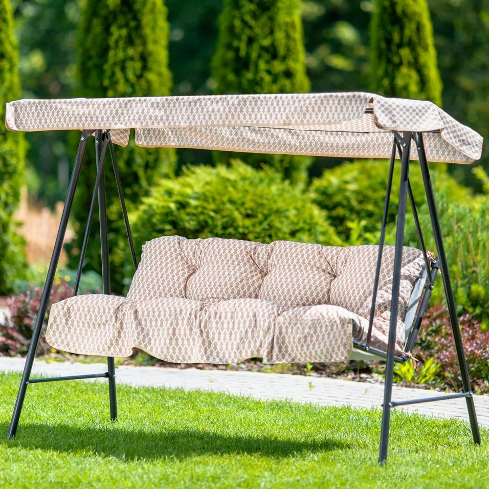 Poduszki z daszkiem na huśtawkę 138 cm Tora H031-05PB PATIO