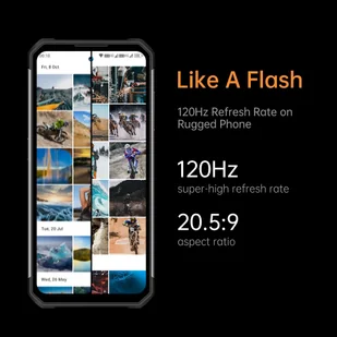 OUKITEl WP27 Rugged 12GB/256GB Szary - Telefony komórkowe - miniaturka - grafika 6