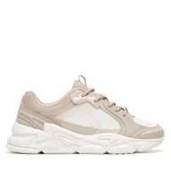 Buty dla dziewczynek - Sneakersy Roxy A24R0665B-2 Beżowy - miniaturka - grafika 1