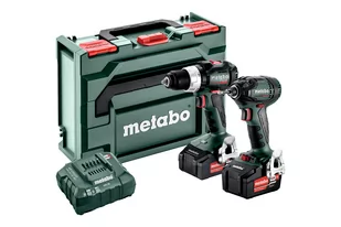 Metabo akumulatorowy zestaw Combo Set 2.1.18 BL (BS 18 LT BL + SSD 18 LTX 200 BL) 18V 2x5,2Ah Li-Power w walizce 685123650 - Zestawy elektronarzędzi - miniaturka - grafika 1