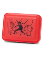 Sztućce dla dzieci - Ergobag Pojemnik w kolorze czerwonym na lunch - 18 x 7 x 13 cm - miniaturka - grafika 1