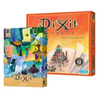 Puzzle - Pakiet: Dixit Odyseja, Puzzle 1000 el. Dixit: Blue MishMash z unikatową kartą do gry Rebel - miniaturka - grafika 1